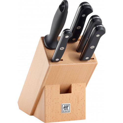 Zwilling Gourmet Messerblockset 6-tlg. Natur - Holz
