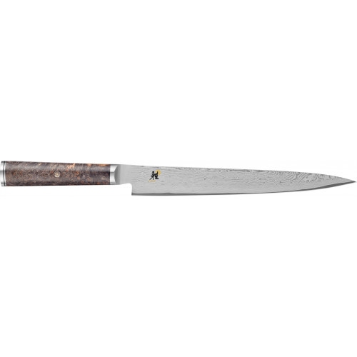 Miyabi 5000 MCD 67 Sujihiki 24 cm - Black Maple-Griff – ausbalanciert - MC66 - Braun