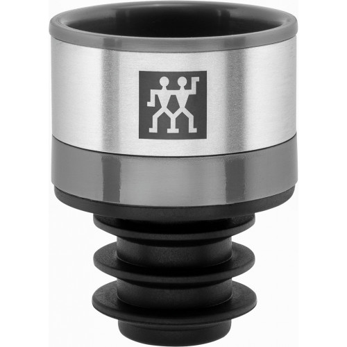 Zwilling Fresh & Save Accesoires Vakuum Weinverschluss Grau - Edelstahl