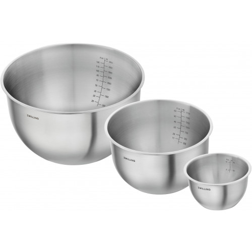 Zwilling Fresh & Save Bowls Schüssel Set 3-tlg. Edelstahl