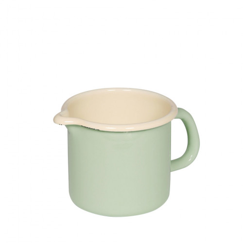 Riess Classic Pastell Schnabeltopf 10 cm / 0,75 L nilgrün - Emaille