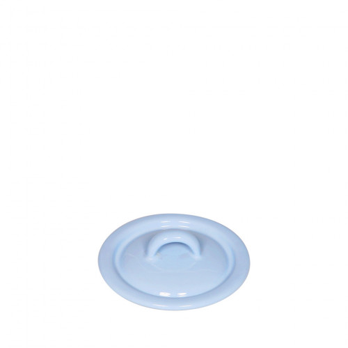 Riess Classic Pastell Deckel 9 cm blau - Emaille