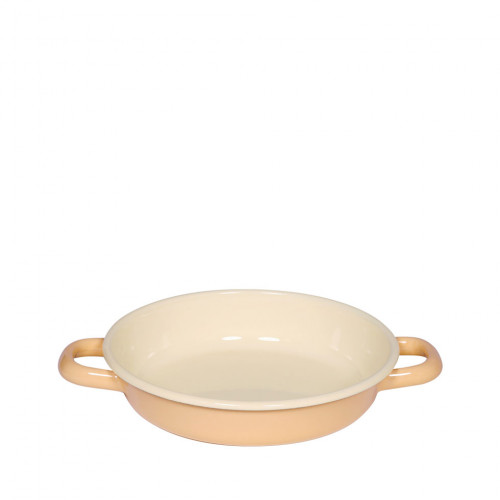 Riess Classic Pastell Eierpfanne 18 cm goldgelb - Emaille