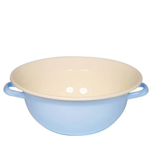 Riess Classic Pastell Weitling 32 cm / 6,0 L blau - Emaille
