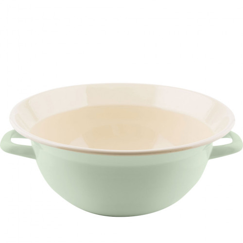 Riess Classic Pastell Weitling 36 cm / 9,0 L nilgrün - Emaille