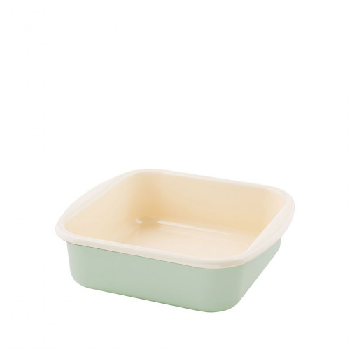 Riess Classic Pastell Mini-Bratrohrpfanne 22x22 cm nilgrün - Emaille