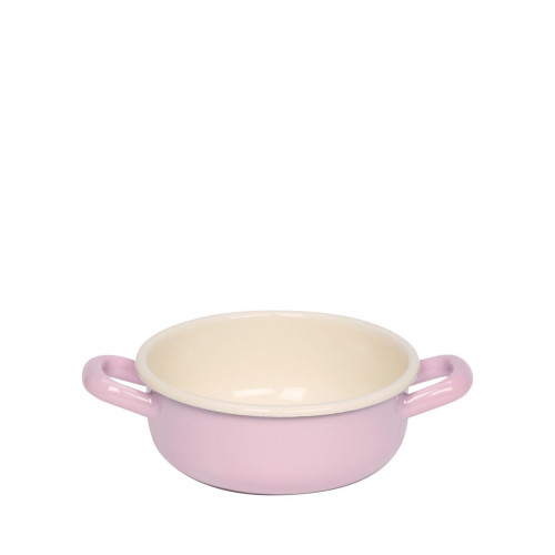 Riess Classic Pastell Bauernschüssel 14 cm rosa - Emaille