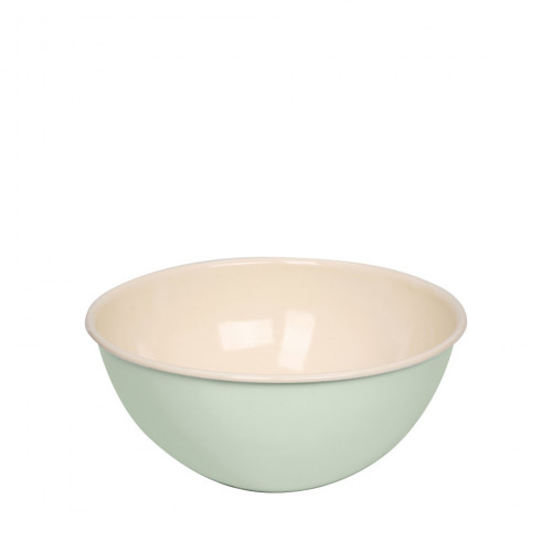 Riess Classic Pastell Schüssel 22 cm / 2,5 L nilgrün - Emaille