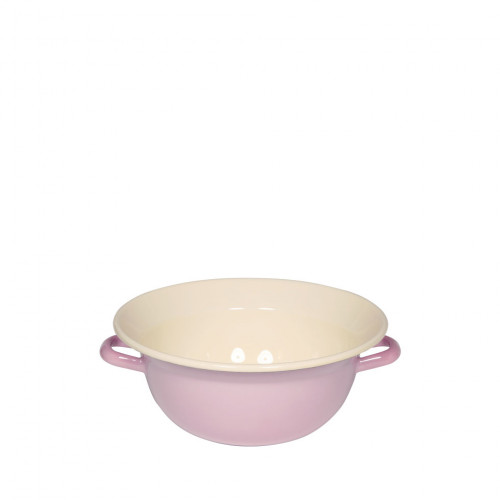 Riess Classic Pastell Weitling 14 cm / 0,5 L rosa - Emaille