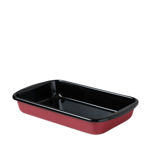 Riess Classic Color Rot Auflaufform 32 x 19 cm - Emaille
