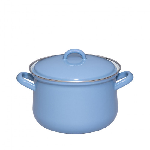 Riess Classic Nature Blue Fleischtopf 18 cm / 2,5 L - Emaille