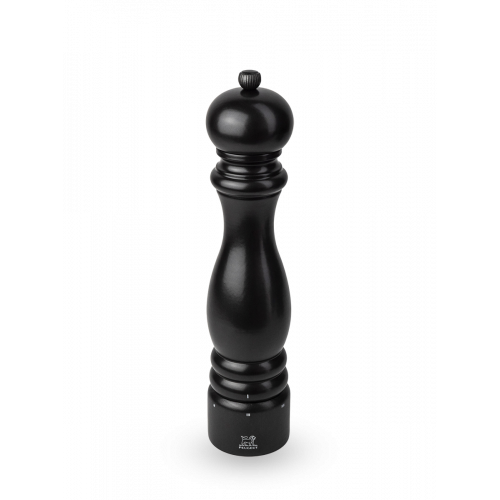 Peugeot Paris U'Select Pfeffermühle 30 cm Buchenholz satinschwarz lackiert - Stahlmahlwerk