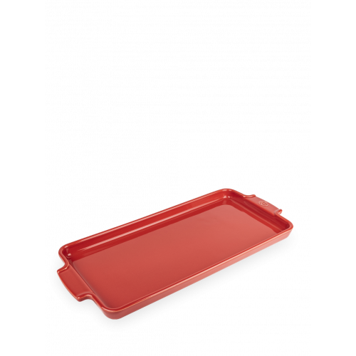 Peugeot Appolia Servierplatte 40 cm rot - Keramik