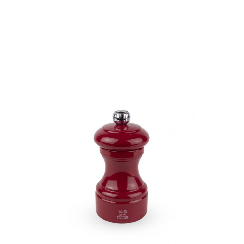 Peugeot Bistrorama Pfeffermühle 10 cm Buchenholz passion red lackiert - Stahlmahlwerk