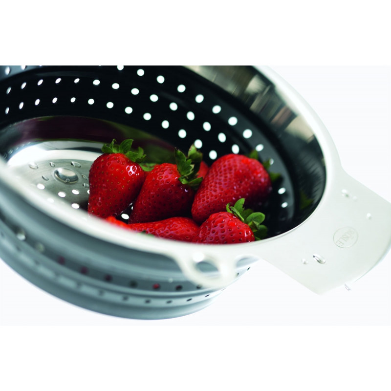 Scolapasta Pieghevole Rösle 24 Cm | Nero | Risparmio Spazio | Lavabile In Lavastoviglie - Foto 9