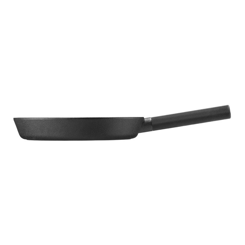 SKEPPSHULT Gusseisen Wok Noir 34 Cm – Inklusive Deckel Für Knackige Wok-Gerichte