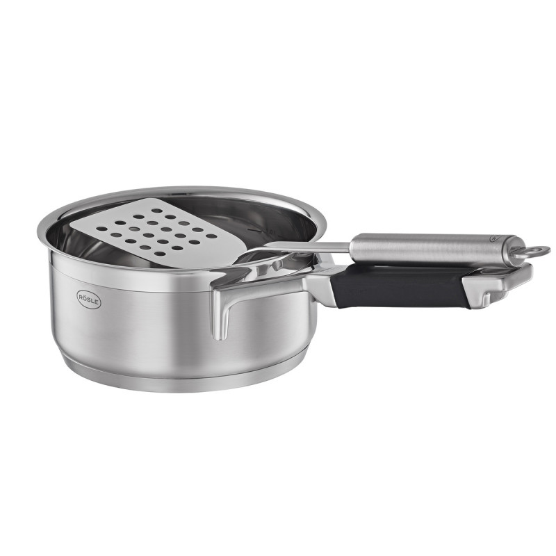 Rösle Multiply Stielkasserolle 20 Cm - Edelstahltopf Für Induktion & Backofen