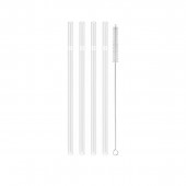 Zwilling Sorrento Straw Glasstrohhalme gerade 5-tlg.