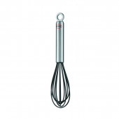 Rösle Schneebesen 22 cm mit Rundgriff - Edelstahl mit Silikonüberzug