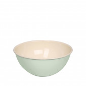 Riess Classic Pastell Schüssel 22 cm / 2,5 L nilgrün - Emaille