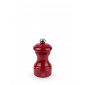 Peugeot Bistrorama Salzmühle 10 cm Buchenholz passion red lackiert - Stahlmahlwerk