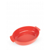 Peugeot Appolia Auflaufform oval 31 cm rot - Keramik