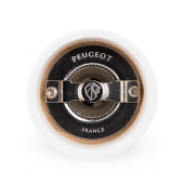 Peugeot Tahiti Salzmühle 20 cm Buchenholz mattweiß - Stahlmahlwerk