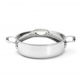 de Buyer Affinity Bratentopf nieder 28 cm / 4,6 L - Edelstahl-Mehrschichtmaterial