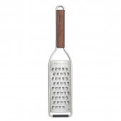 Microplane Master sehr grobe Reibe mit Griff aus Walnussholz