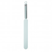 Rösle Streich-Palette gerade 25 cm mit Rundgriff  - Edelstahl