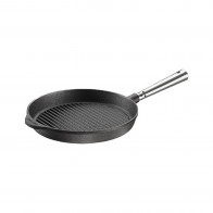 Skeppshult Professional Grillpfanne 25 cm - Gusseisen mit Edelstahlgriff