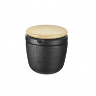 Skeppshult Gewürzmühle Swing M - Gusseisen mit Buchenholzdeckel