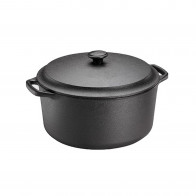 Skeppshult Bräter rund 28,5 cm / 7 L - Gusseisen mit Deckel