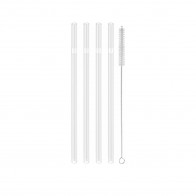 Zwilling Sorrento Straw Glasstrohhalme gerade 5-tlg.