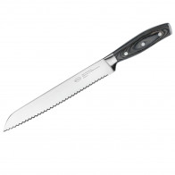 Rösle Wolfgrey Brotmesser 22 cm - mit Pakkaholzgriff