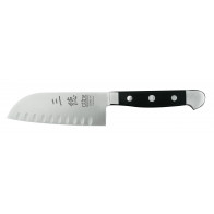 Güde Alpha Santokumesser 14 cm mit Kullen - CVM-Messerstahl - Griffschalen Hostaform