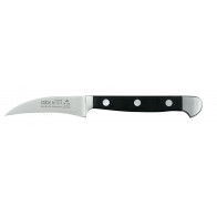 Güde Alpha Schälmesser 6 cm - CVM-Messerstahl - Griffschalen Hostaform