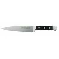 Güde Alpha Filiermesser 18 cm flexibel - CVM-Messerstahl - Griffschalen Hostaform