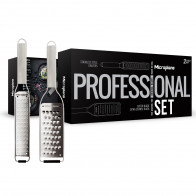 Microplane Professional Reiben Set Zester - Extra-Grob 2-tlg.