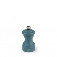 Peugeot Bistro Pfeffermühle 10 cm Buchenholz rauchblau - Stahlmahlwerk