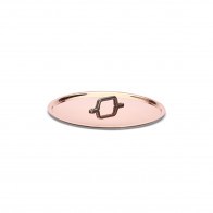 de Buyer Kupfer Deckel 16 cm mit Gusseisengriff