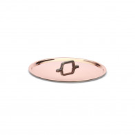 de Buyer Kupfer Deckel 18 cm mit Gusseisengriff