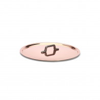 de Buyer Kupfer Deckel 20 cm mit Gusseisengriff