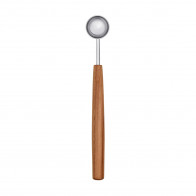 triangle Sense Messlöffel 2,5 ml - Edelstahl - Griff Pflaumenholz