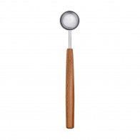 triangle Sense Messlöffel 5 ml - Edelstahl - Griff Pflaumenholz