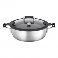 Rösle Silence PRO Aroma Dampfgarer 28 cm mit ProResist Antihaftversieglung - Edelstahl