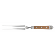 Güde Alpha Birne Fleischgabel 18 cm - CVM-Messerstahl - Griffschalen Birnenholz