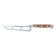 Güde Alpha Birne Weichkäsemesser 15 cm gezahnt - CVM-Messerstahl - Griffschalen Birnenholz