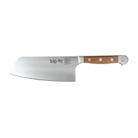 Güde Alpha Birne Chai Dao Messer 16 cm - CVM-Messerstahl - Griffschalen Birnenholz