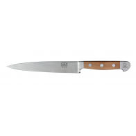 Güde Alpha Birne Filiermesser 18 cm - CVM-Messerstahl - Griffschalen Birnenholz